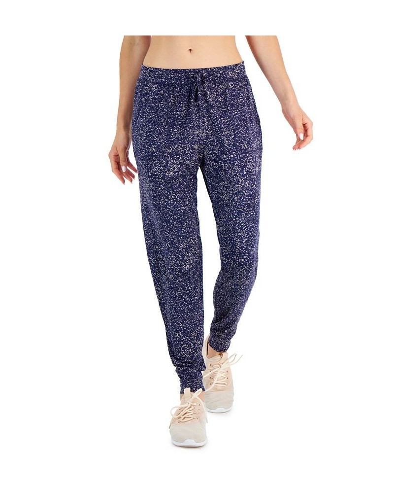 Women's Printed Jogger Pajama Pants Abstract Animal $14.04 Sleepwear