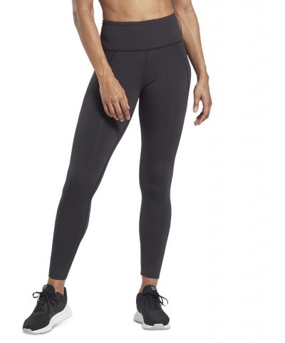 Women's Lux High-Waisted Pull-On Leggings Black $33.00 Pants