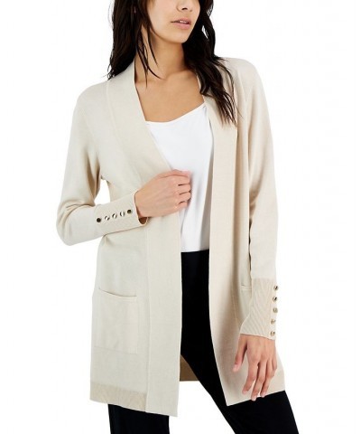 Open-Front Cardigan Gem Pink $18.25 Sweaters