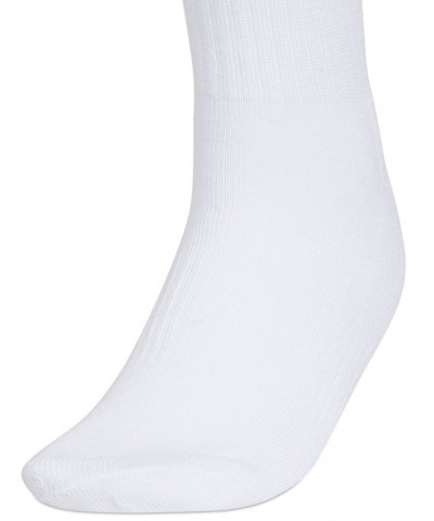 Women's 6-Pk. Athletic Cushioned Crew Socks White/clear Sky Blue/bliss Lilac Purple $12.00 Socks