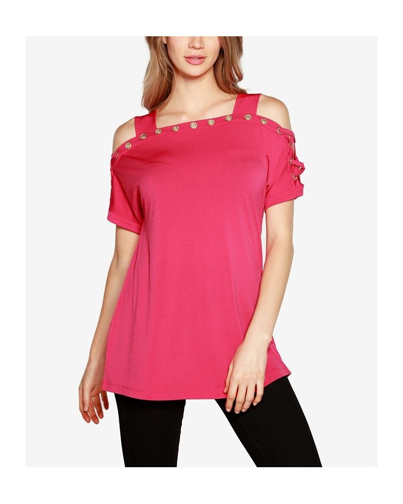 Women's Cold-Shoulder Top Clementine $17.84 Tops