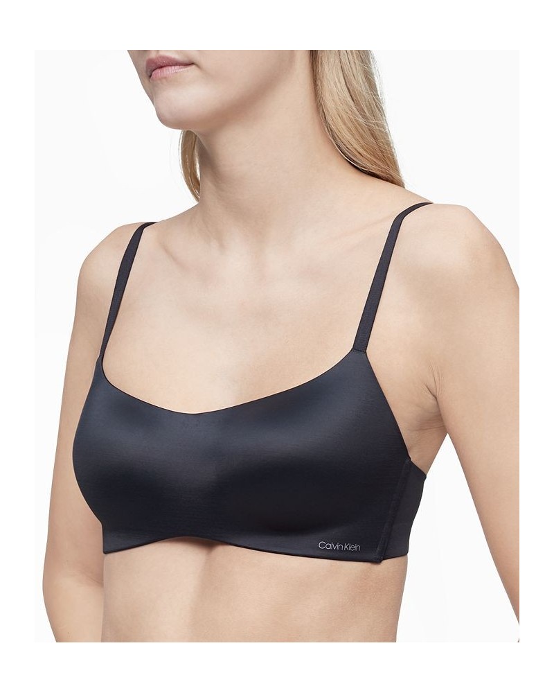 Liquid Touch Lightly Lined Bralette QF5681 Black $19.55 Bras