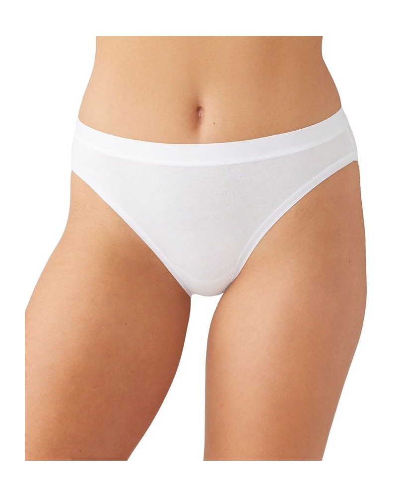 Women's Understated Cotton Bikini Underwear 870362 White $12.22 Panty