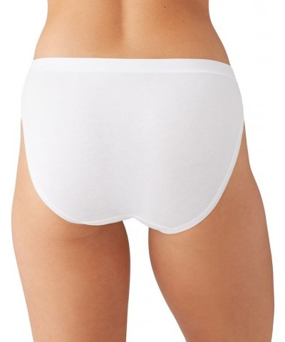 Women's Understated Cotton Bikini Underwear 870362 White $12.22 Panty