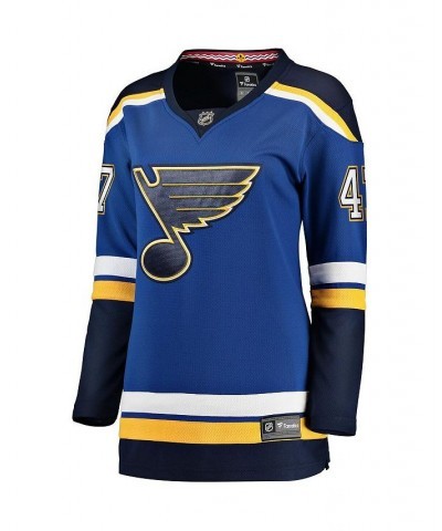 Women's Branded Torey Krug Blue St. Louis Blues Home Premier Breakaway Player Jersey Blue $64.35 Jersey