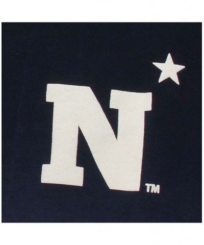 Women's Navy Midshipmen Ombre Long Sleeve Dip-Dyed Navy $38.95 Tops