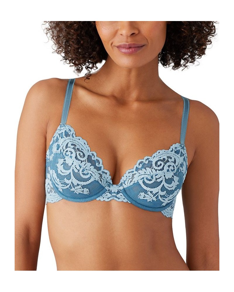 Women's Instant Icon Underwire Bra 851322 Provincial Blue /Angel Falls $38.50 Bras