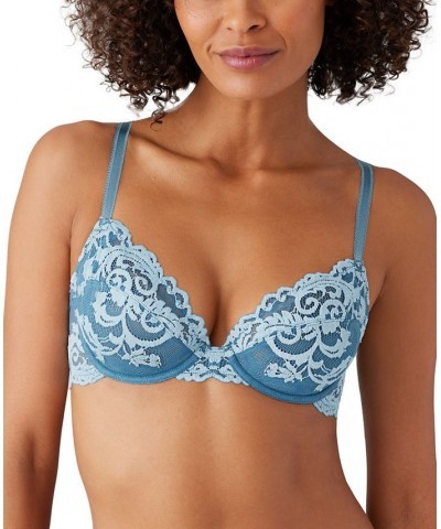 Women's Instant Icon Underwire Bra 851322 Provincial Blue /Angel Falls $38.50 Bras