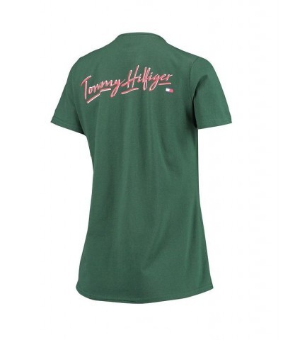 Women's Green Green Bay Packers Riley V-Neck T-Shirt Green $23.39 Tops