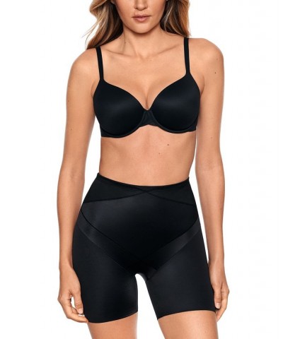 Women's Extra-Firm Tummy Tuck Waistline Bike Shorts 2414 Black $26.40 Shapewear