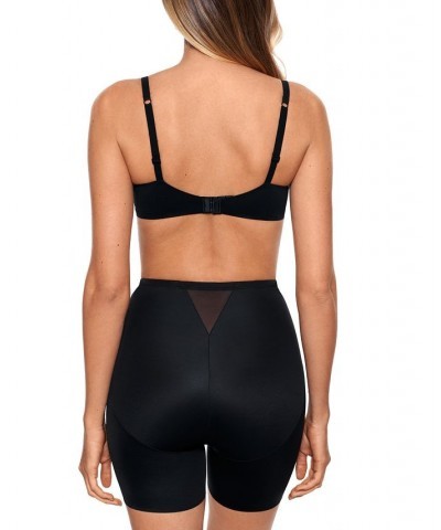 Women's Extra-Firm Tummy Tuck Waistline Bike Shorts 2414 Black $26.40 Shapewear