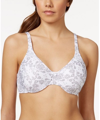 Passion for Comfort Seamless Underwire Minimizer Bra 3385 Silver Lace $13.64 Bras