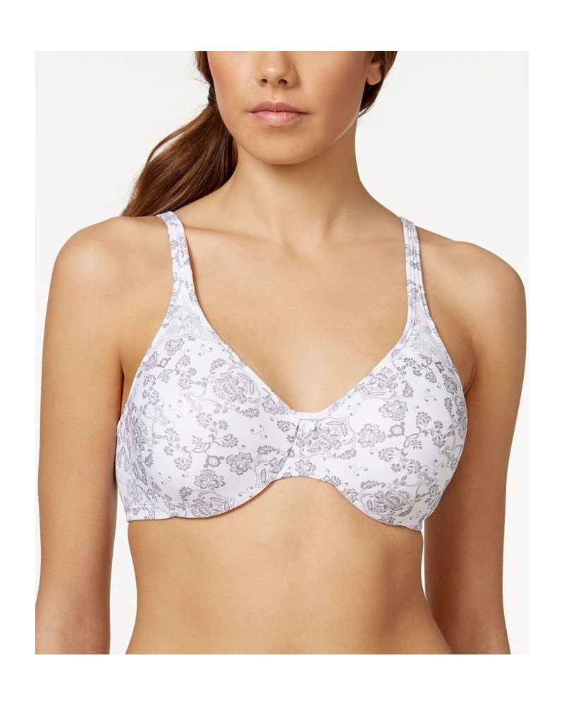 Passion for Comfort Seamless Underwire Minimizer Bra 3385 Silver Lace $13.64 Bras