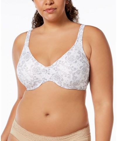 Passion for Comfort Seamless Underwire Minimizer Bra 3385 Silver Lace $13.64 Bras