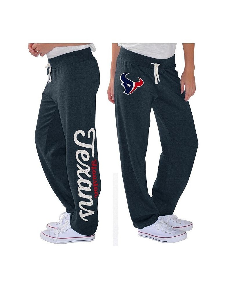 Women's Navy Houston Texans Scrimmage Fleece Pants Navy $25.43 Pants