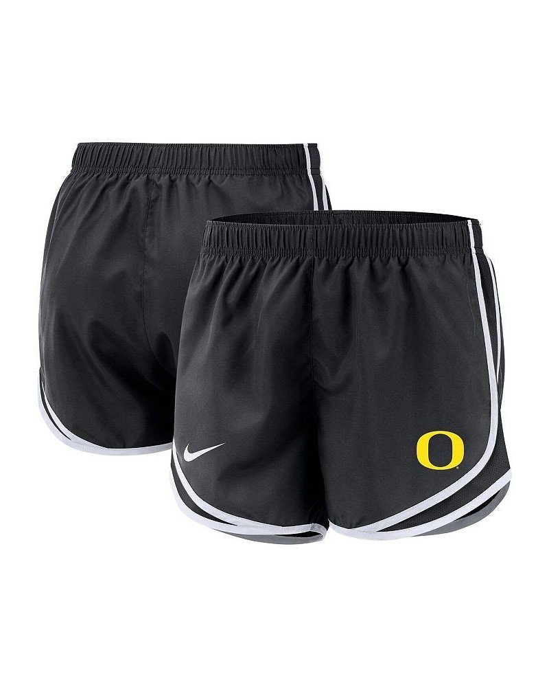 Women's Black Oregon Ducks Team Tempo Performance Shorts Black $21.16 Shorts