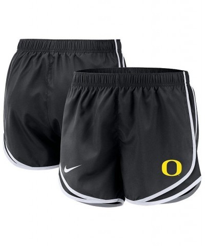 Women's Black Oregon Ducks Team Tempo Performance Shorts Black $21.16 Shorts