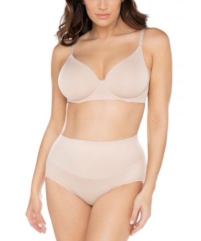 Women's Comfy Curves Waistline Brief Shapewear 2514 Tan/Beige $31.20 Shapewear