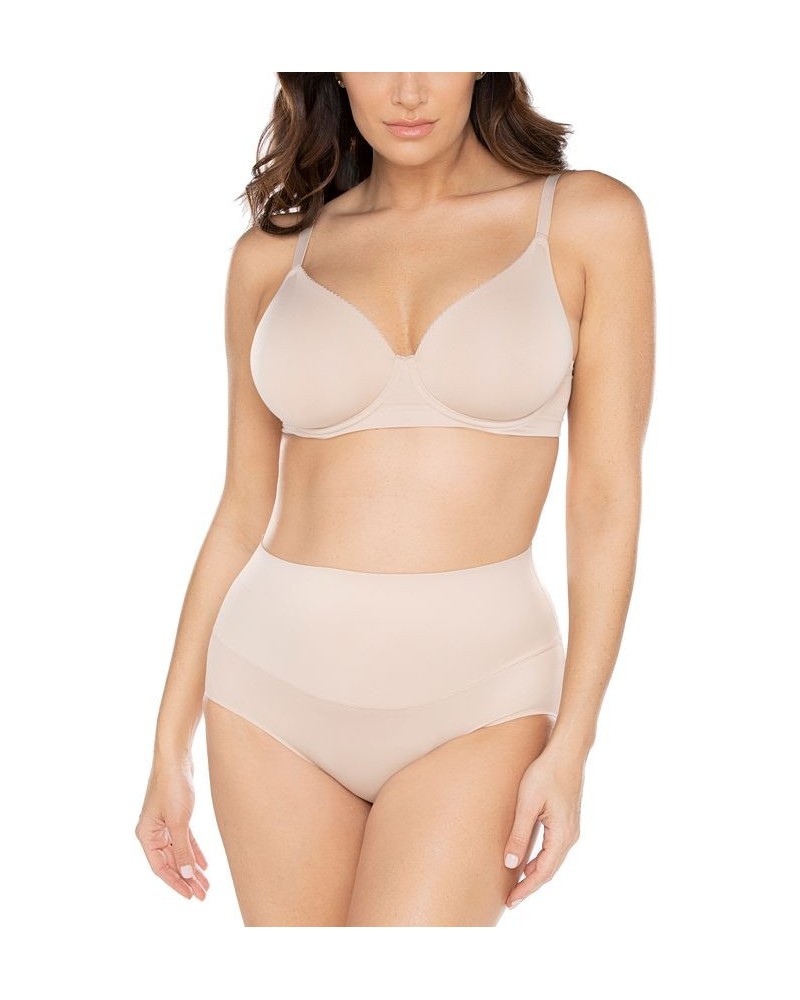 Women's Comfy Curves Waistline Brief Shapewear 2514 Tan/Beige $31.20 Shapewear