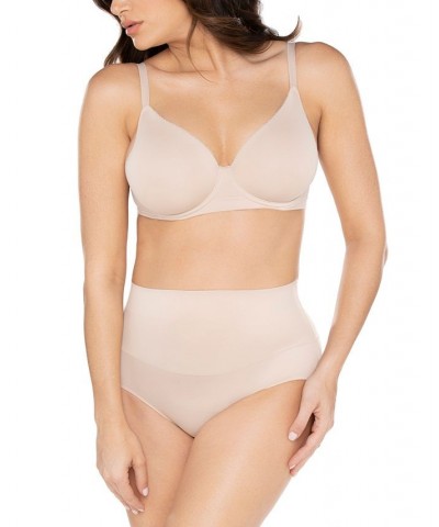 Women's Comfy Curves Waistline Brief Shapewear 2514 Tan/Beige $31.20 Shapewear