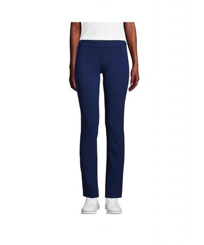 Women's Petite Starfish Mid Rise Slim Leg Elastic Waist Pull On Pants Deep sea navy $28.68 Pants