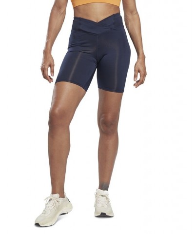 Women's Workout Ready Basic Bike Shorts Blue $18.60 Shorts