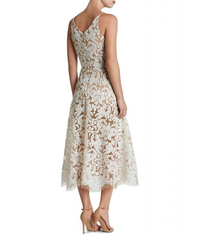 Blair Lace Midi Dress White $92.07 Dresses