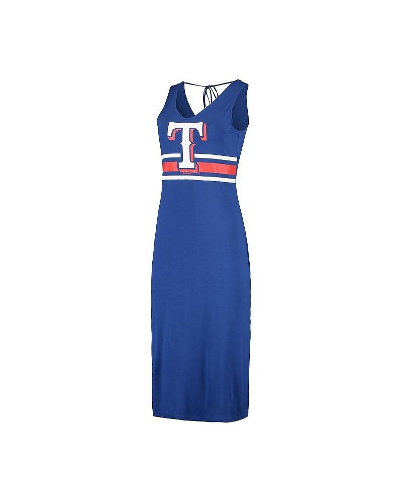 Women's Royal and Red Texas Rangers Opening Day Maxi Dress Royal, Red $35.39 Dresses