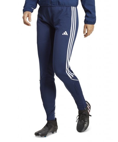 Women's Tiro 23 Track Pants Navy Blue $25.20 Pants