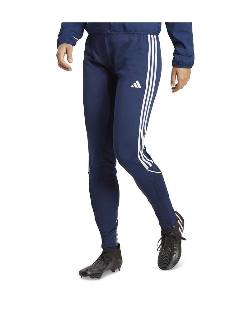 Women's Tiro 23 Track Pants Navy Blue $25.20 Pants