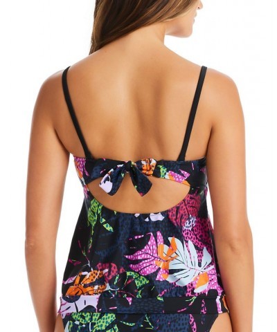 Paradise Palms Printed Tankini & Matching Bottoms Multi $27.20 Swimsuits