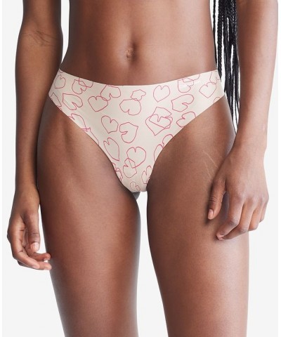 Women's Invisibles Thong Underwear D3428 Sage Meadow $9.88 Panty