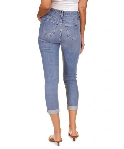 Women's Selma High-Rise Cropped Skinny Jeans Regular & Petite Angel Blue $50.40 Jeans