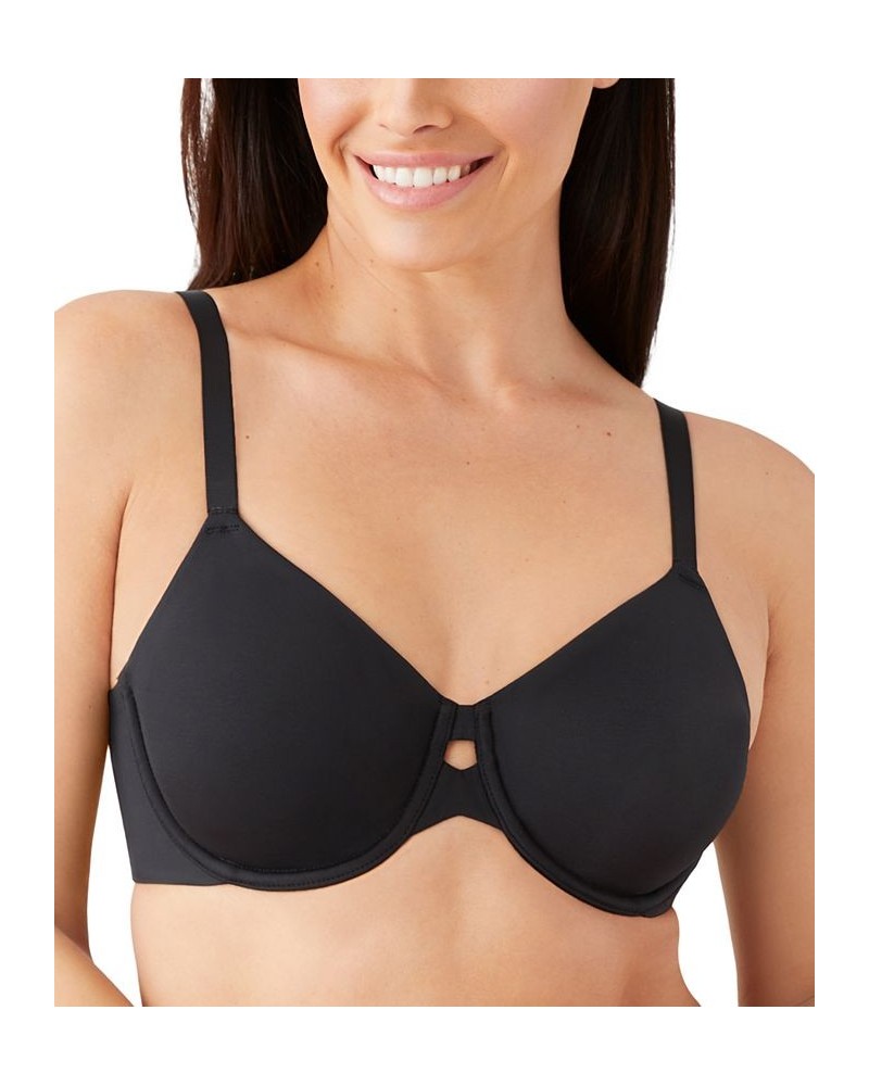 Women's Superbly Smooth Underwire Bra 855342 Up to H Cup Black $41.00 Bras