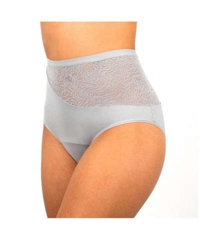 Leak proof High Waist Brief - Regular Absorbency Pebble grey $21.84 Panty