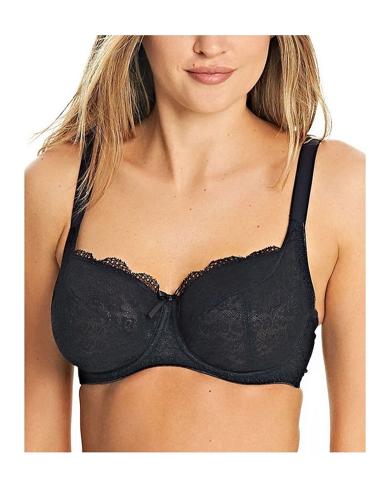 Fancies Underwire Balcony Bra AA1012 Black $37.10 Bras