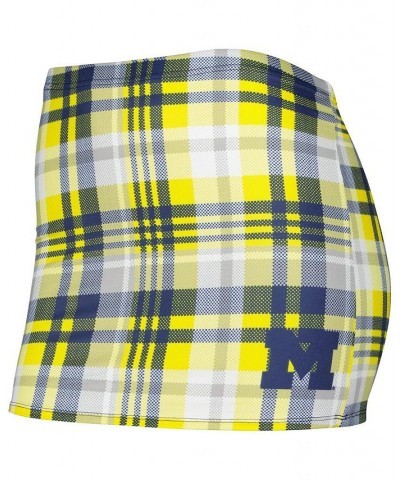 Women's Navy Michigan Wolverines Sublimated Mini Skirt Navy $20.25 Skirts