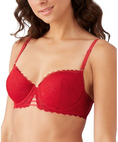 b.tempt’d by Wacoal Women's No Strings Attached Contour Balconette Bra Red $17.85 Bras