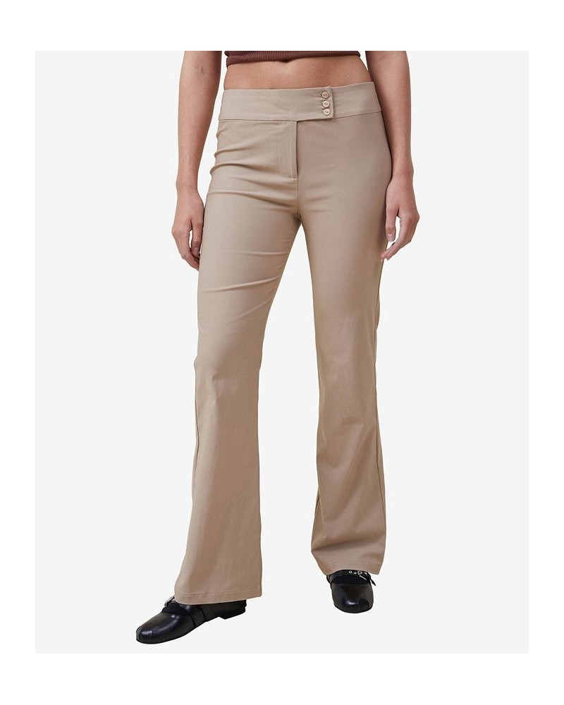 Women's Cameron Pants Tan/Beige $34.30 Pants