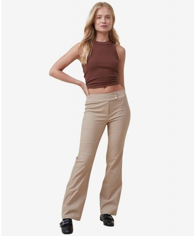 Women's Cameron Pants Tan/Beige $34.30 Pants