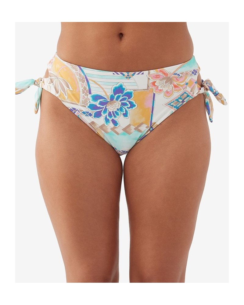 Juniors' Zephora Encinitas Printed Mid Rise Bikini Bottoms Multi $27.30 Swimsuits