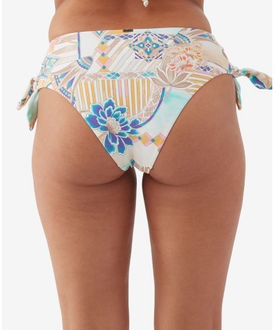 Juniors' Zephora Encinitas Printed Mid Rise Bikini Bottoms Multi $27.30 Swimsuits