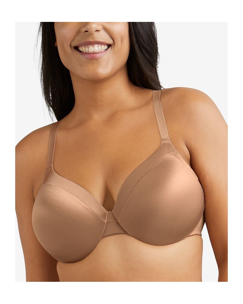 Comfort Devotion Extra Coverage Shaping Underwire Bra 9436 Textured Leo Honey Beige $17.66 Bras