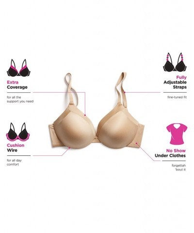 Comfort Devotion Extra Coverage Shaping Underwire Bra 9436 Textured Leo Honey Beige $17.66 Bras