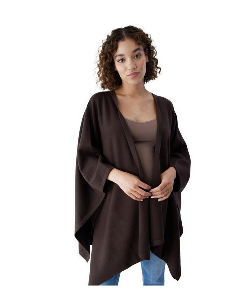 Women's Maternity Cozy Wrap Java $40.00 Sweaters