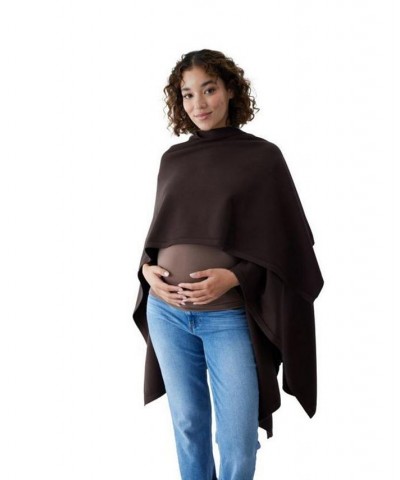 Women's Maternity Cozy Wrap Java $40.00 Sweaters