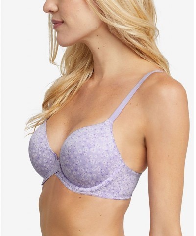 One Fab Fit 2.0 T-Shirt Shaping Underwire Bra DM7543 Lavender Picnic Ditsy Print - Misty Lilac $14.26 Bras