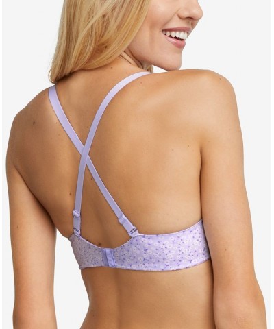 One Fab Fit 2.0 T-Shirt Shaping Underwire Bra DM7543 Lavender Picnic Ditsy Print - Misty Lilac $14.26 Bras