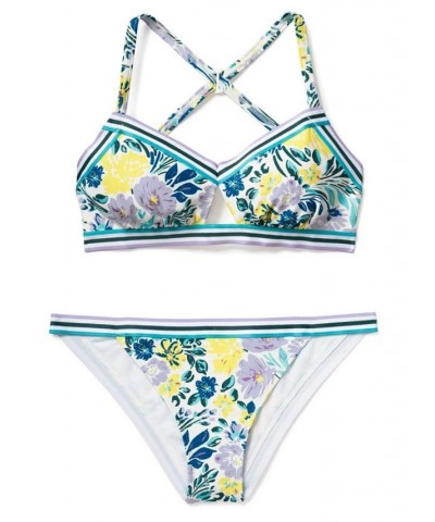 Gisele Women's Swimwear Top & Swimwear Bottom Collection White $21.48 Swimsuits