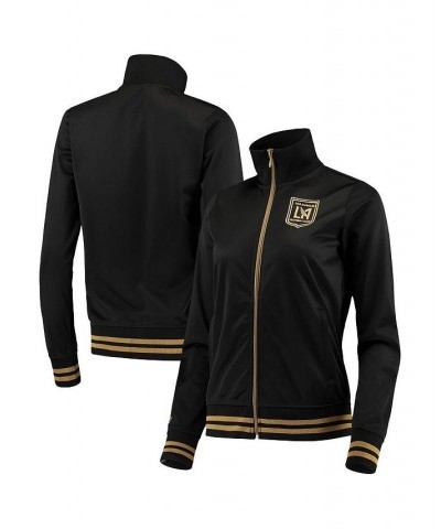 Women's Black LAFC Full-Zip Track Jacket Black $47.25 Jackets